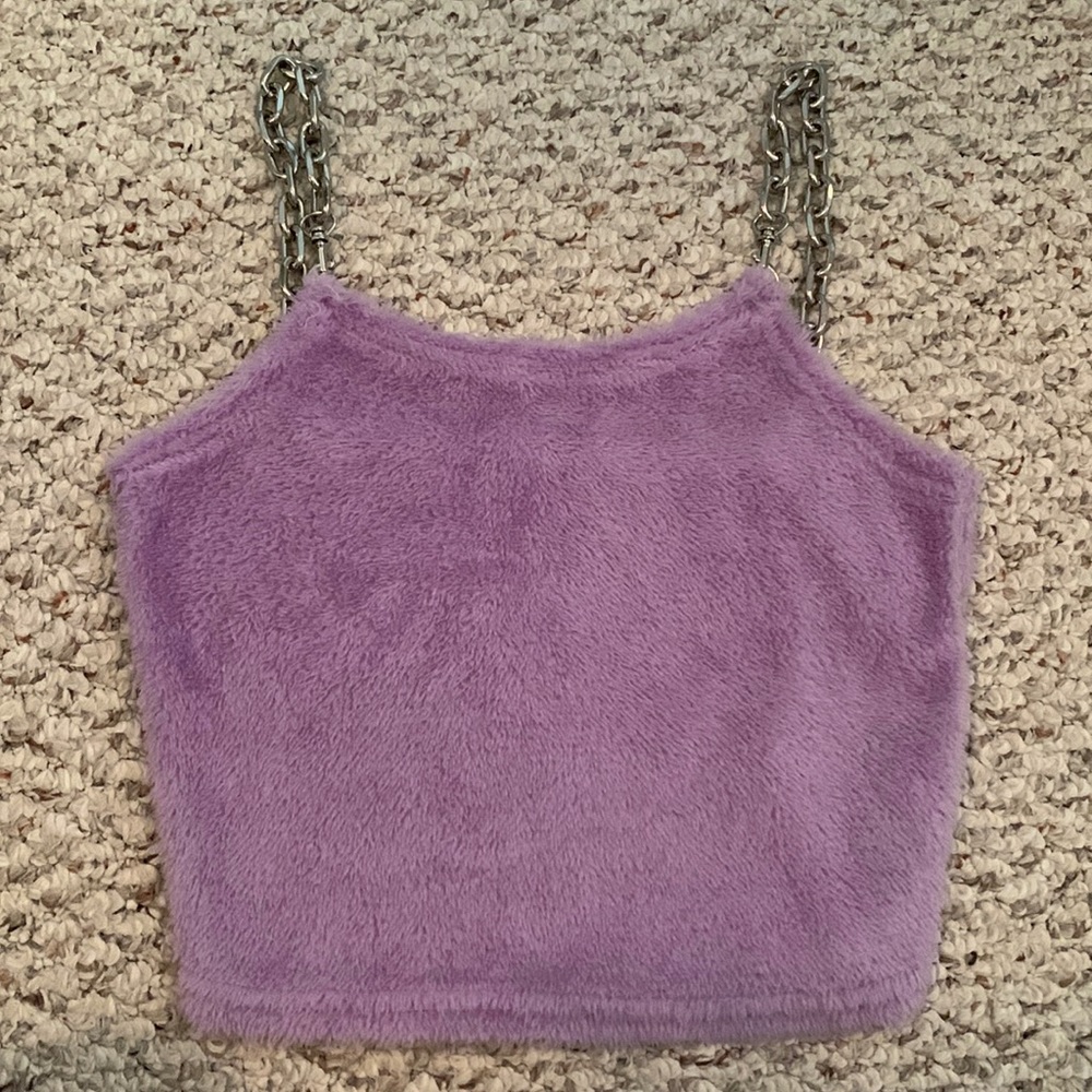 Purple Y2K Tank Top